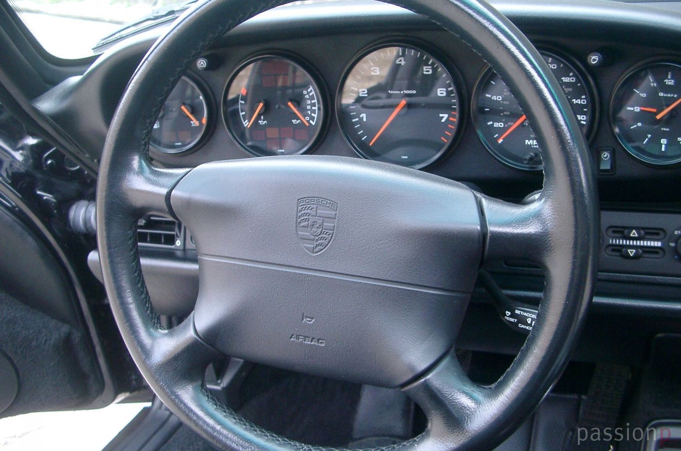 97er 911 Carrera schwarzmetallic