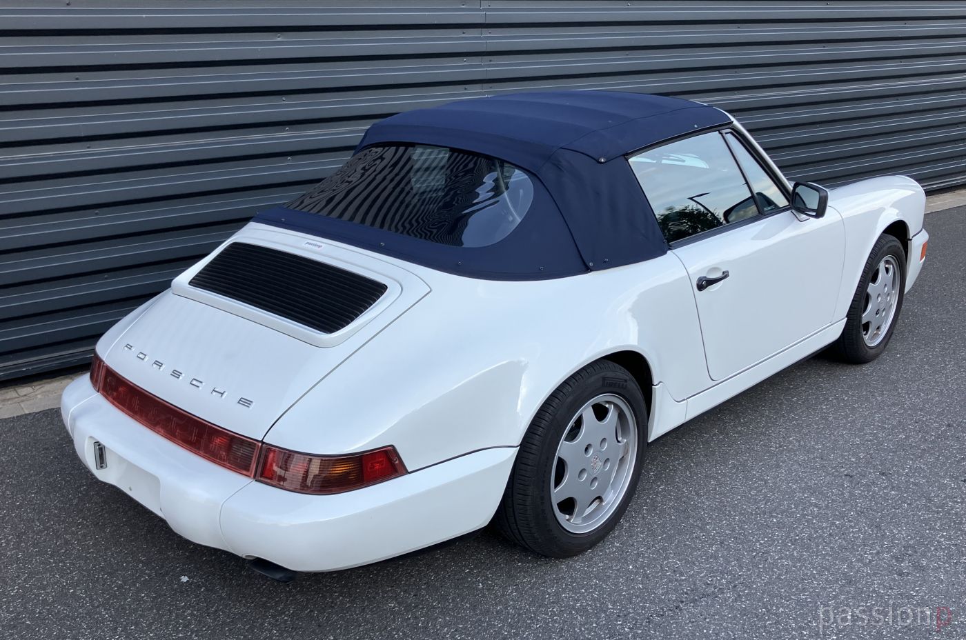 90er 911 Carrera 2 Cabrio grandprixweiß